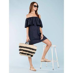 SOLD Reformation Tennessee Linen Of Shoulder Dress